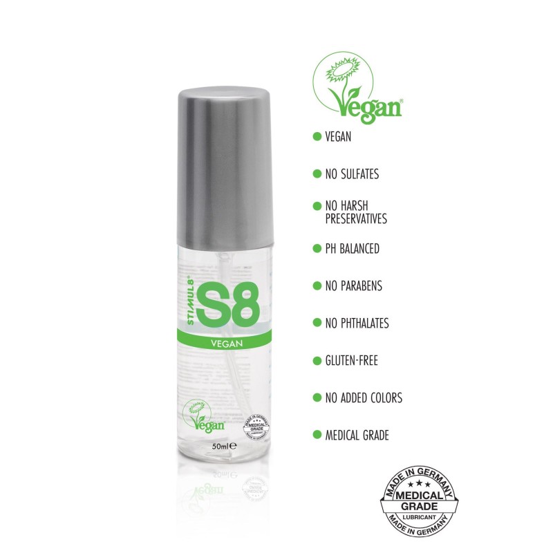 S8 WB Vegan Lube 50ml Natural